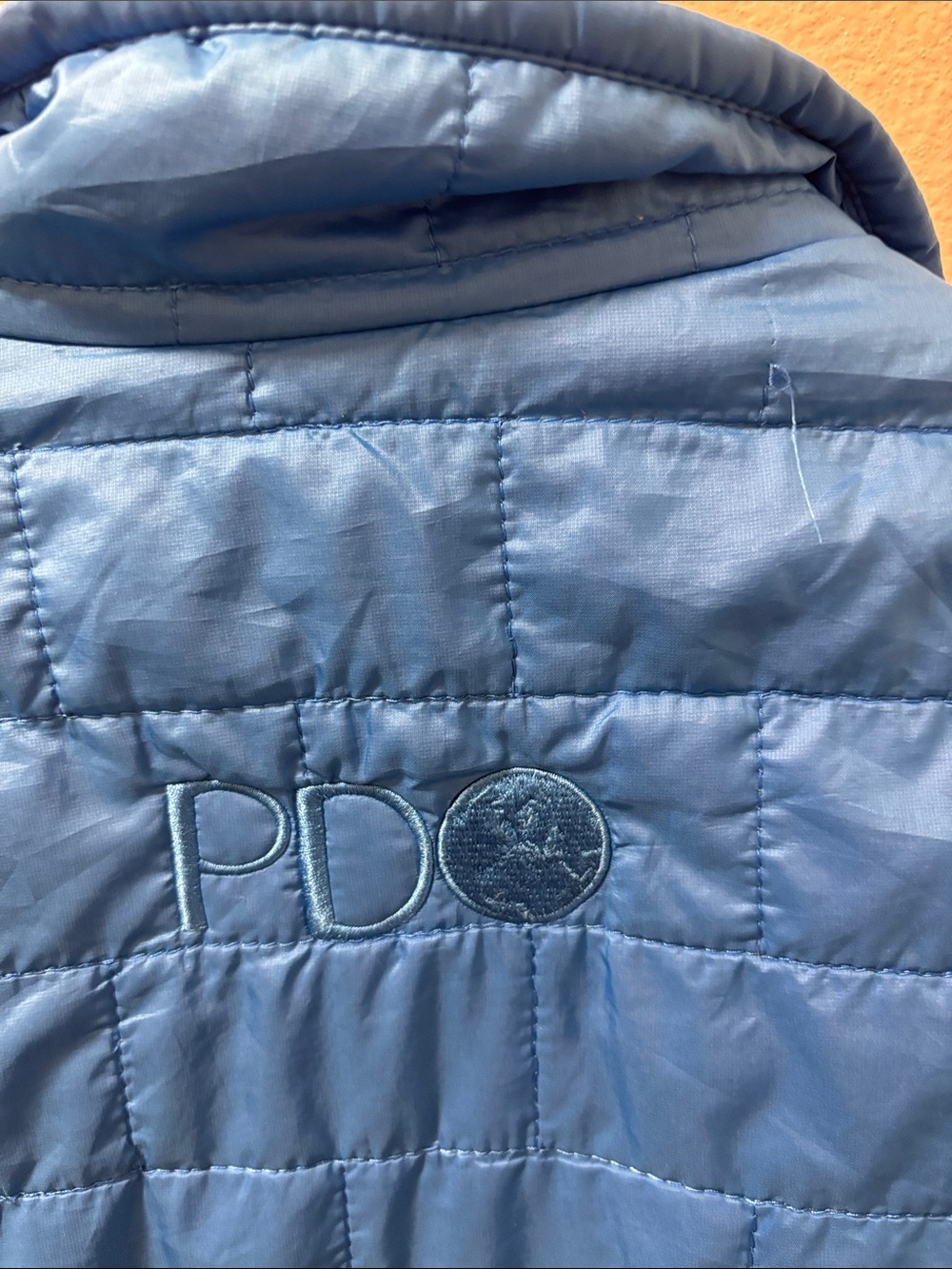 Patagonia Nano Puff Zip Up Jacket Size Small Blue | hiking | gorpcore | camping - Picture 6 of 11